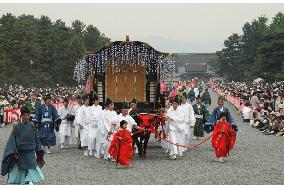 Aoi Festival held in Kyoto